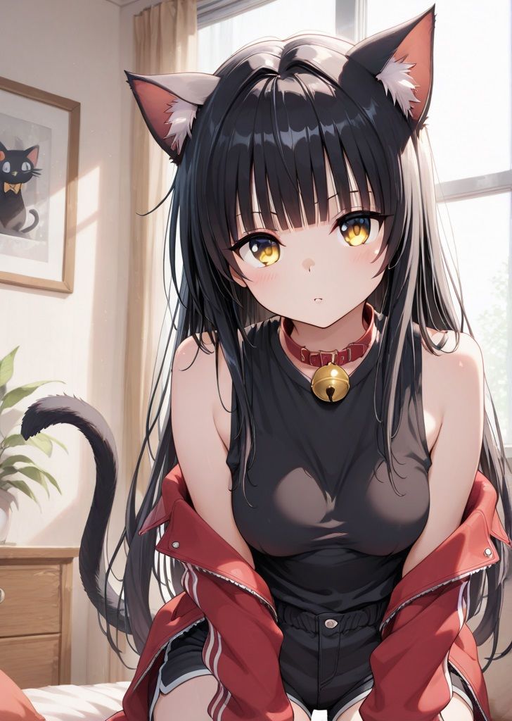 クロっぽいの  イラスト集 1 - サンプル画像 1