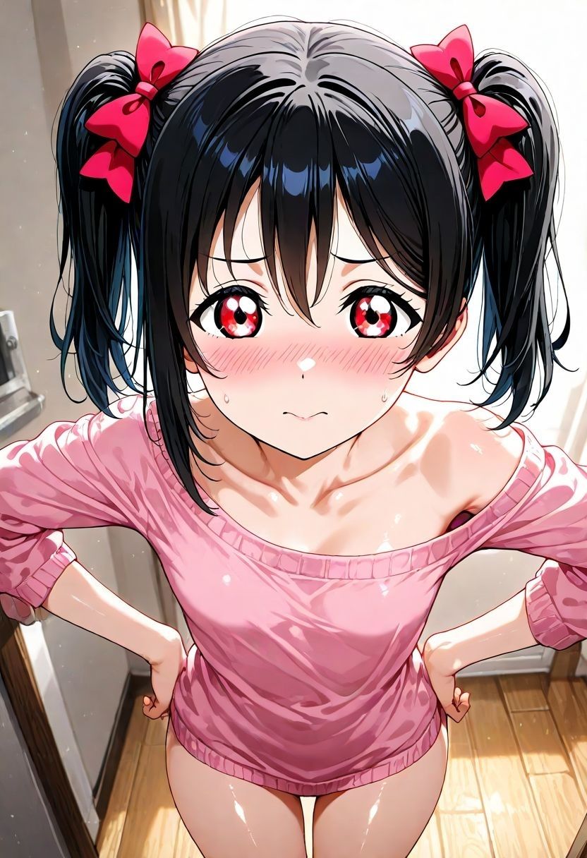 μ’sのトップアイドル・矢澤〇こ、調教で強気なプライドを粉砕され「涙目で種を乞うメス」に堕ちた件。【CG集・500枚】 - サンプル画像 1
