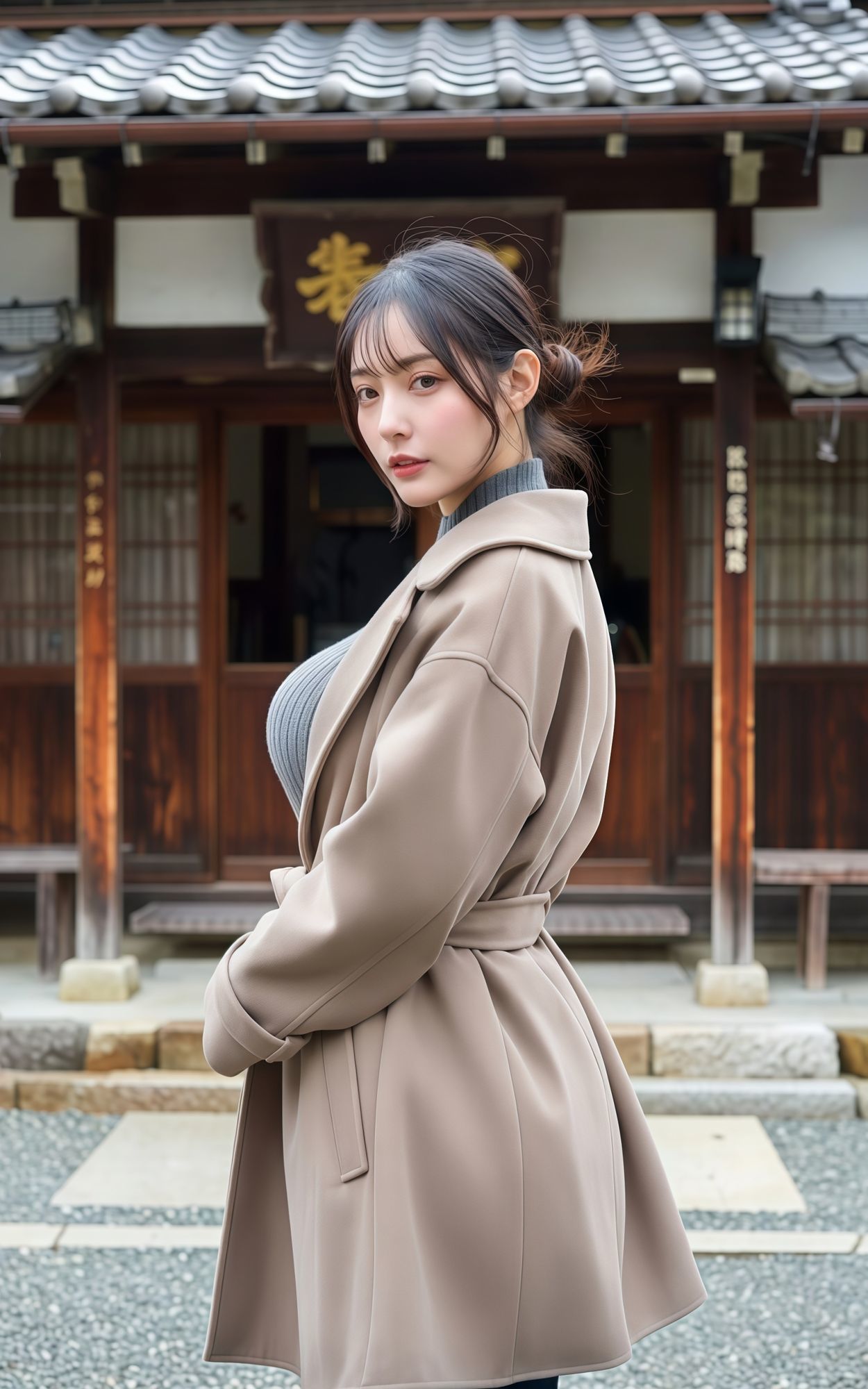 【動画付き】人妻と……しっとり温泉旅4【実写系CG集】 - サンプル画像 1