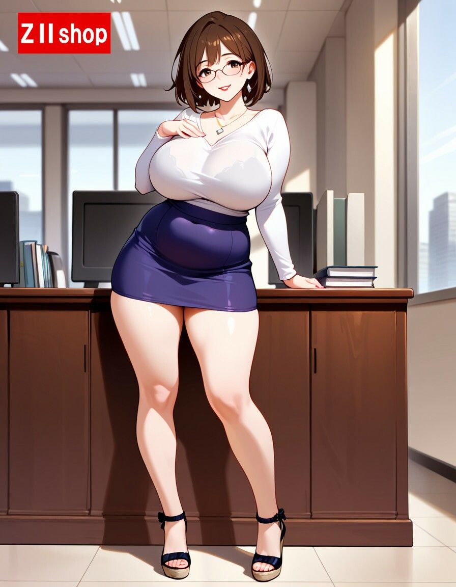 ！充実の460枚！  OL SEX in OFFICE - サンプル画像 1