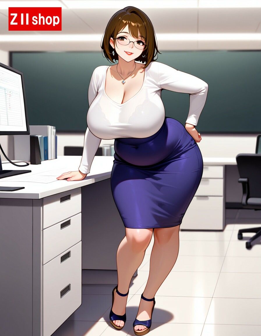 ！充実の460枚！  OL SEX in OFFICE - サンプル画像 2
