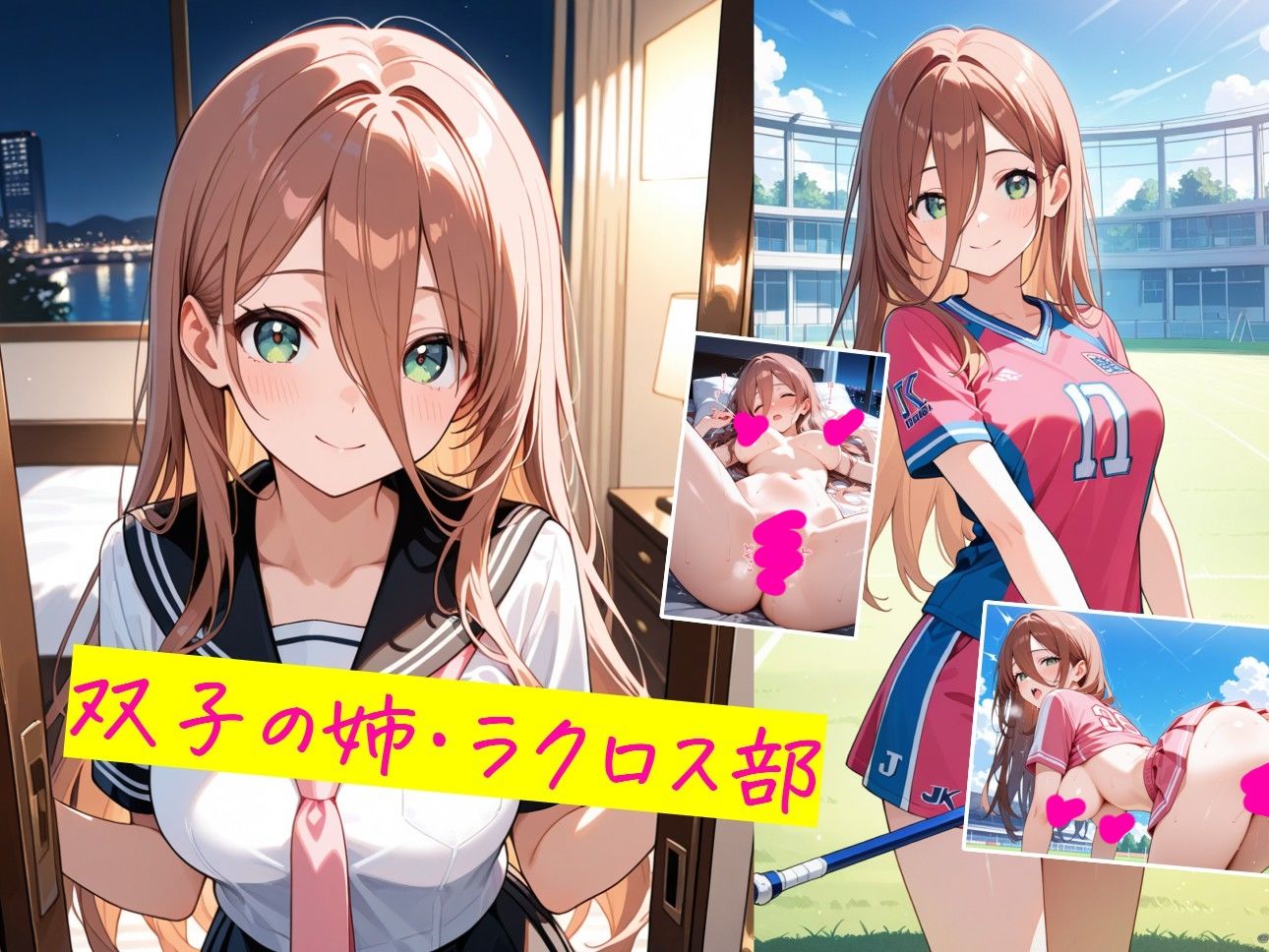 美人姉妹と母・3連続中出し ｜JKLEAKS 48 【流出動画付・音声付き！】 - サンプル画像 1