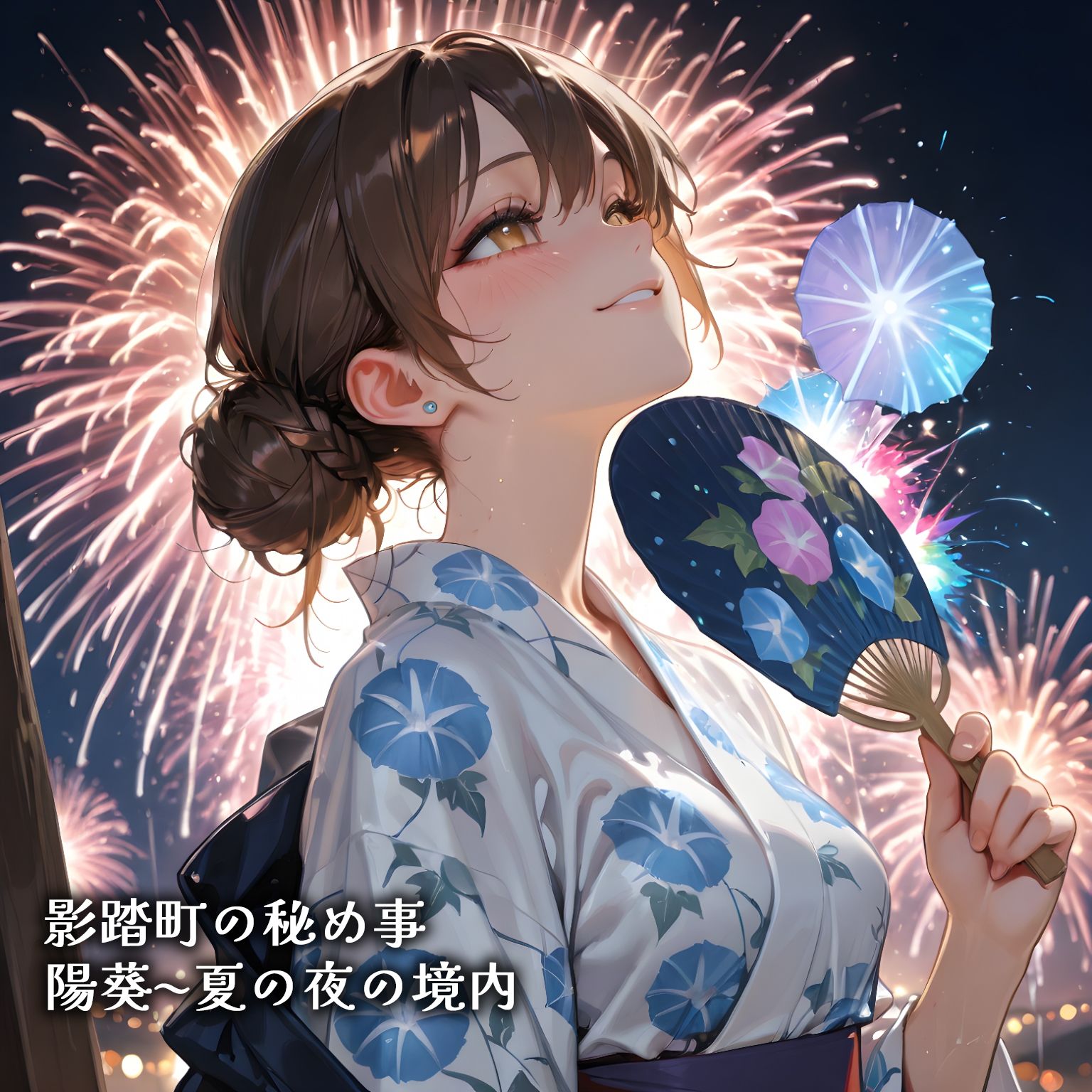 陽葵〜夏の夜の境内 - サンプル画像 5