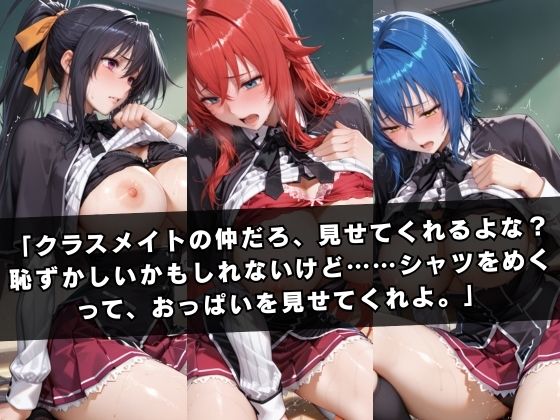 狙われたクラスメイト 〜ハ〇スクールD×D編〜 - サンプル画像 3