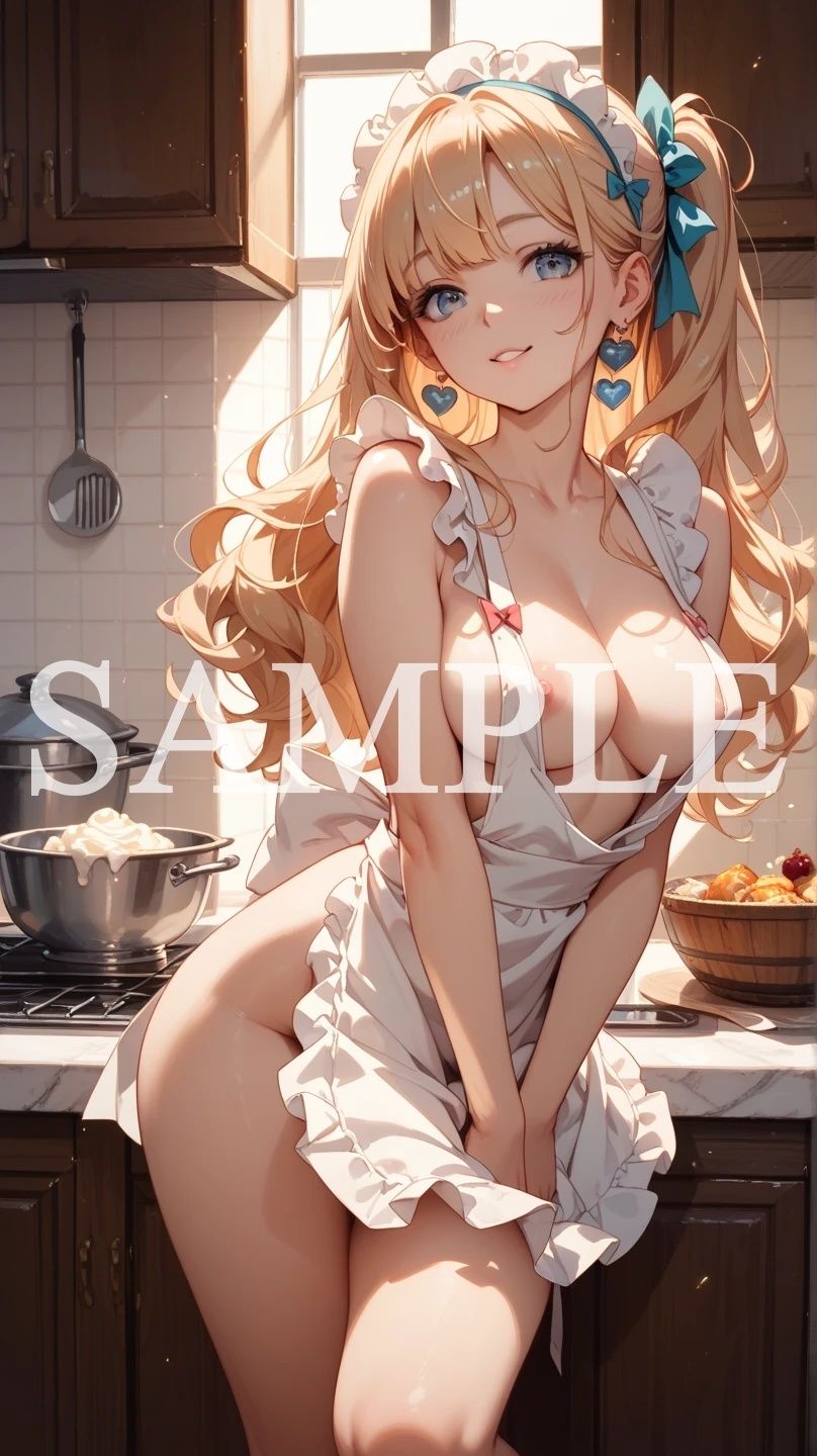 【豪華500枚セット】Sweet Apron - サンプル画像 1