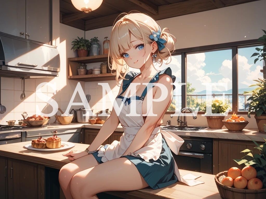 【豪華500枚セット】Sweet Apron - サンプル画像 4