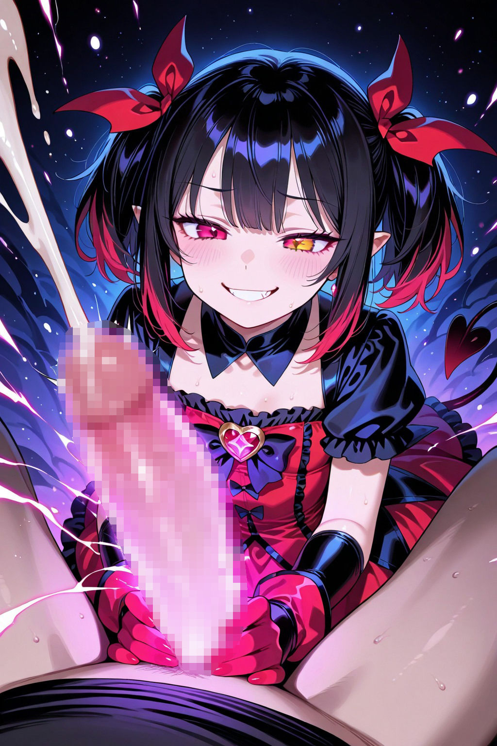 精液で淫魔に変わる魔法少女〜魔法少女の精液依存記録 - サンプル画像 3