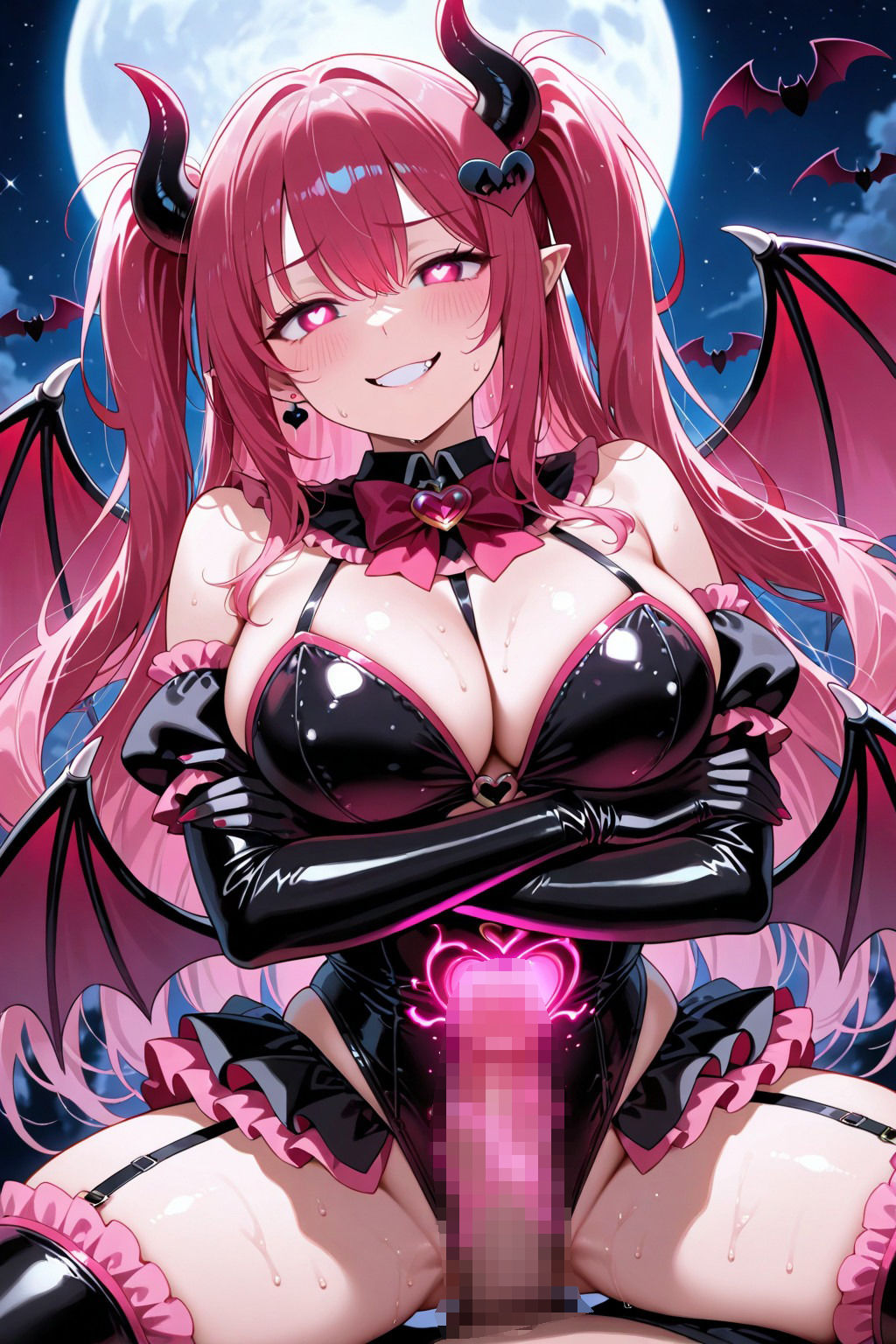 精液で淫魔に変わる魔法少女〜魔法少女の精液依存記録 - サンプル画像 8