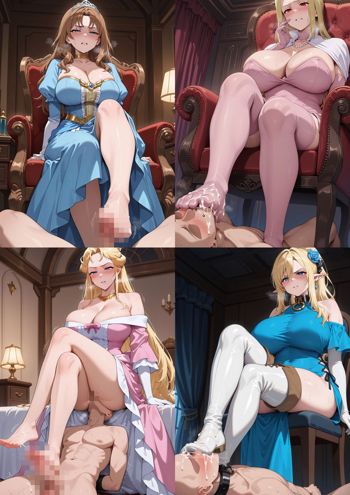 異世界姫の淫乱教育 - サンプル画像 2