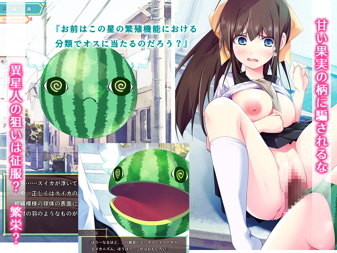 スイカパンティの侵略者 - サンプル画像 2