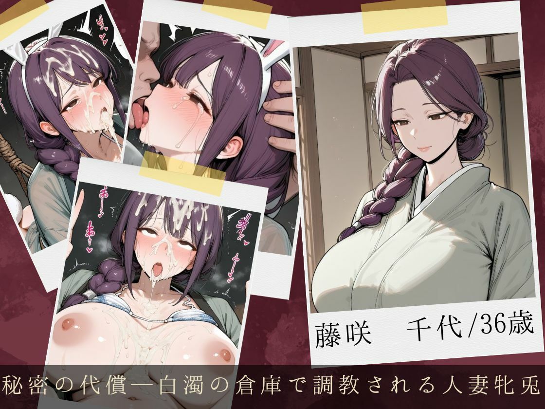 服従ぶっかけ家畜化便器〜しきたりに縛られた和装人妻が快楽を貪るペットに堕ちるまで〜 - サンプル画像 3