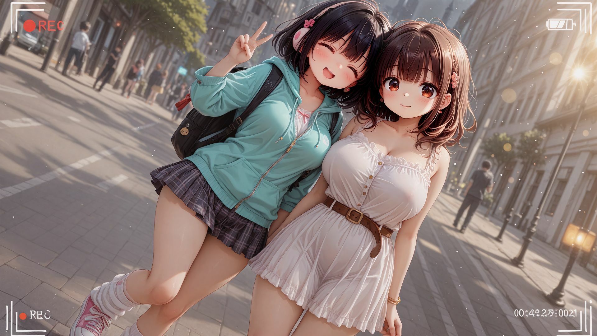 私服グラビア〜街角さいみん撮影会〜 - サンプル画像 1