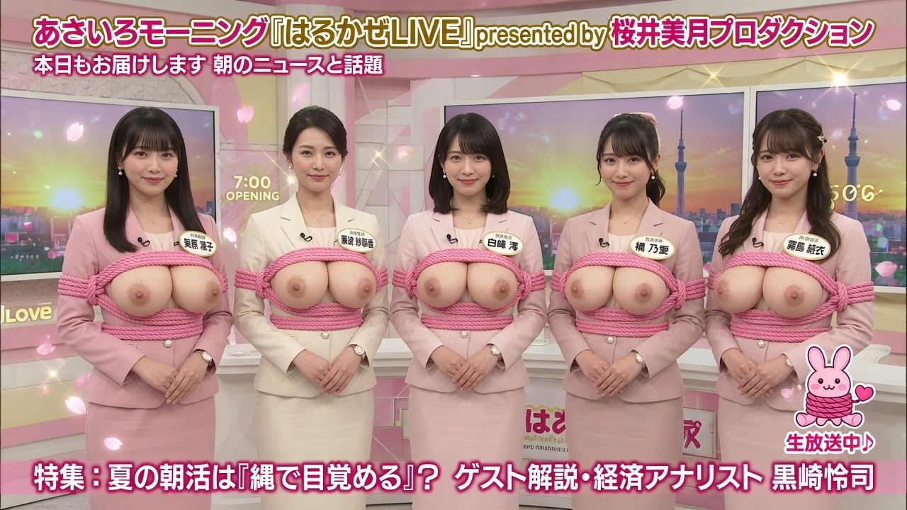 アヘ顔パンデミック_女子アナ編 - サンプル画像 10