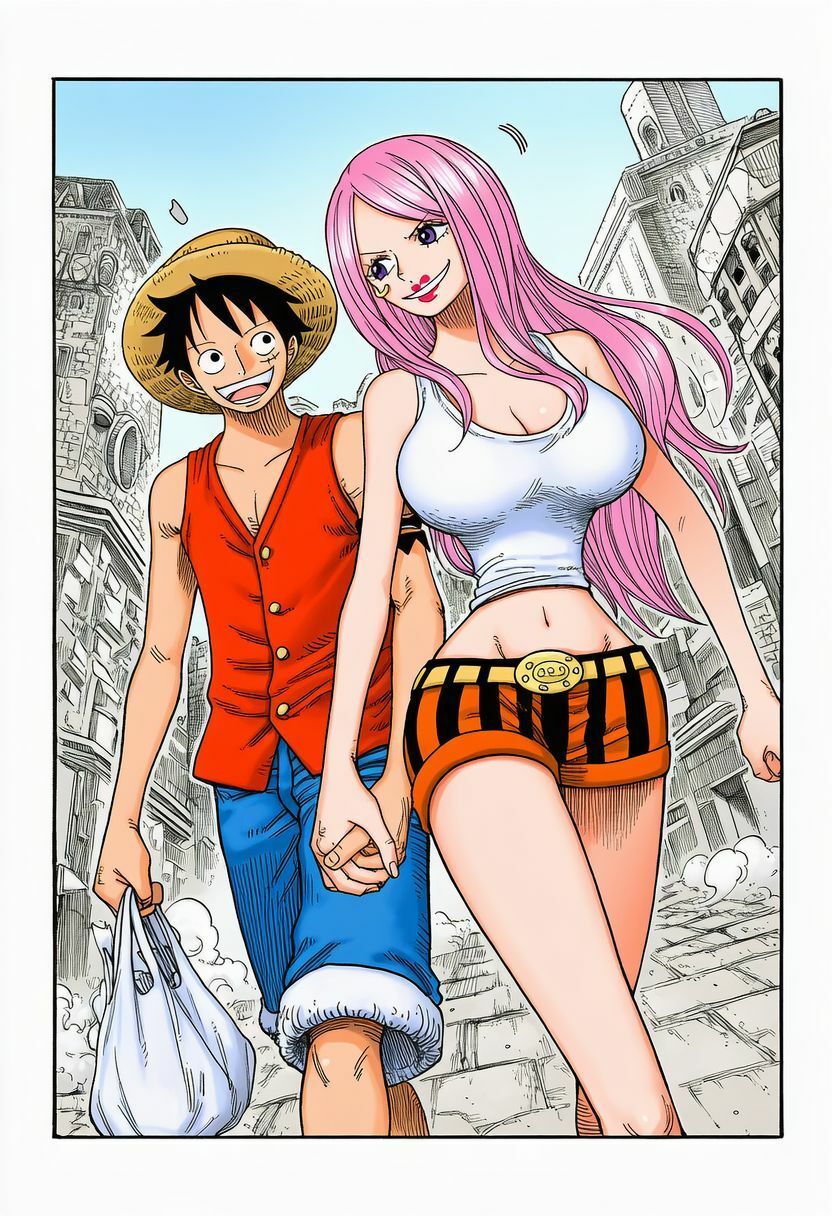 ルフ〇ボニ〇いちゃいちゃ画像集 - サンプル画像 2