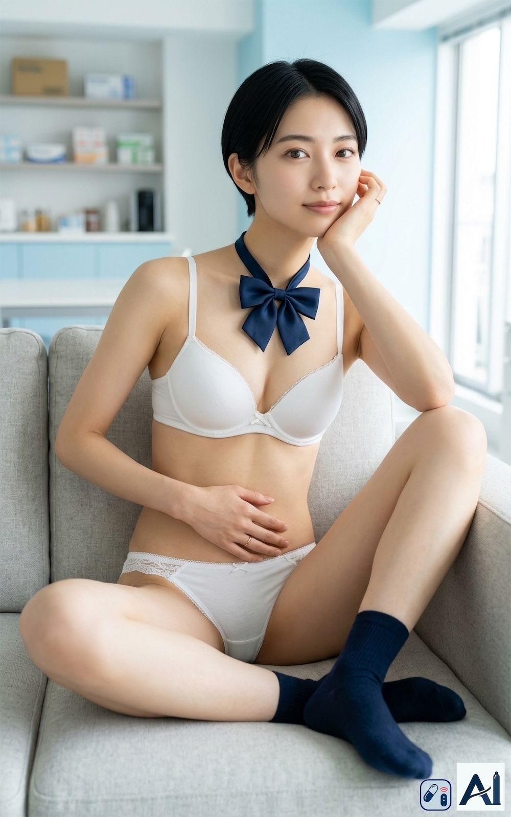［AI写真集］ AIC-Photo 不埒なハート Premier 07:みく（未来）「月曜の商談」完全解禁版 - サンプル画像 6