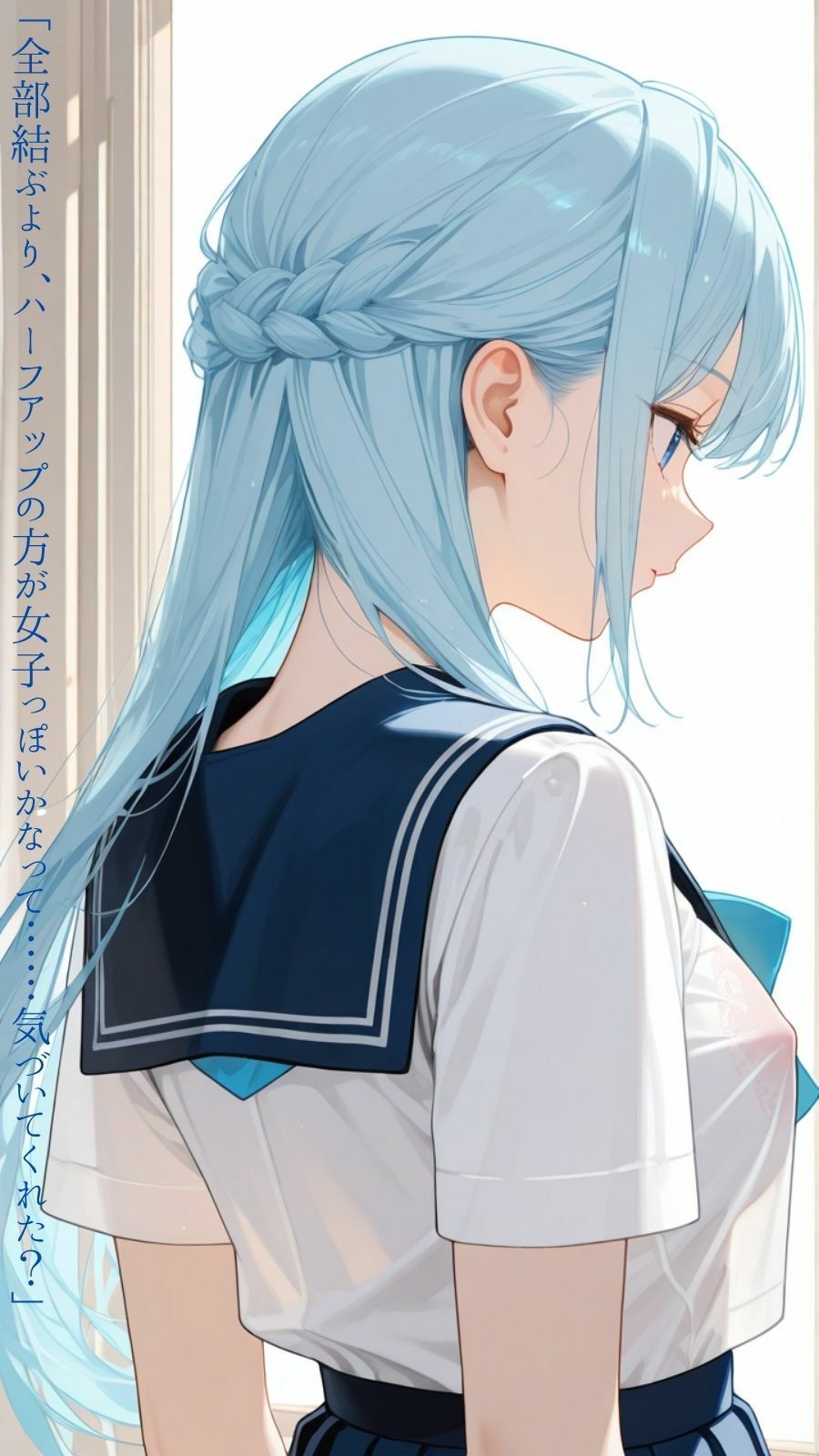 うなじに恋する放課後 - サンプル画像 1