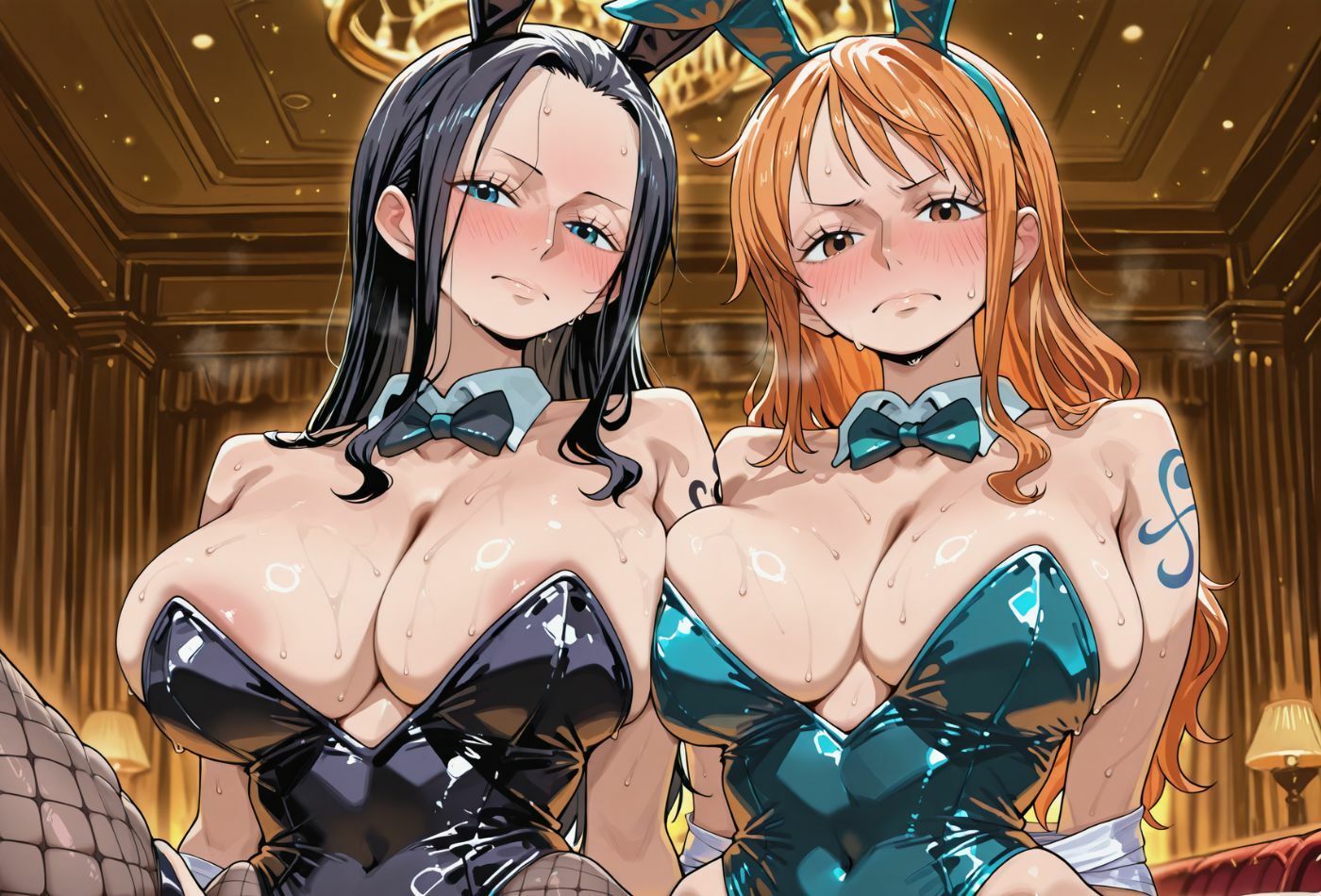 海賊バニー  〜ナ〇＆ロ〇ン カジノで、淫乱接待サービス〜 - サンプル画像 1