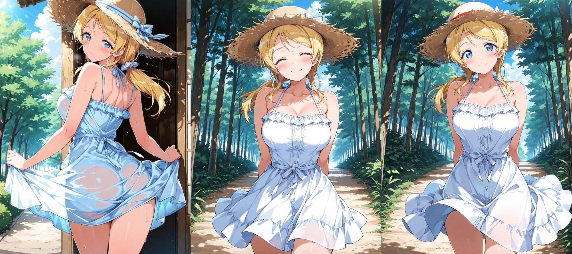 えりとえっち 温泉お泊り編 - サンプル画像 1