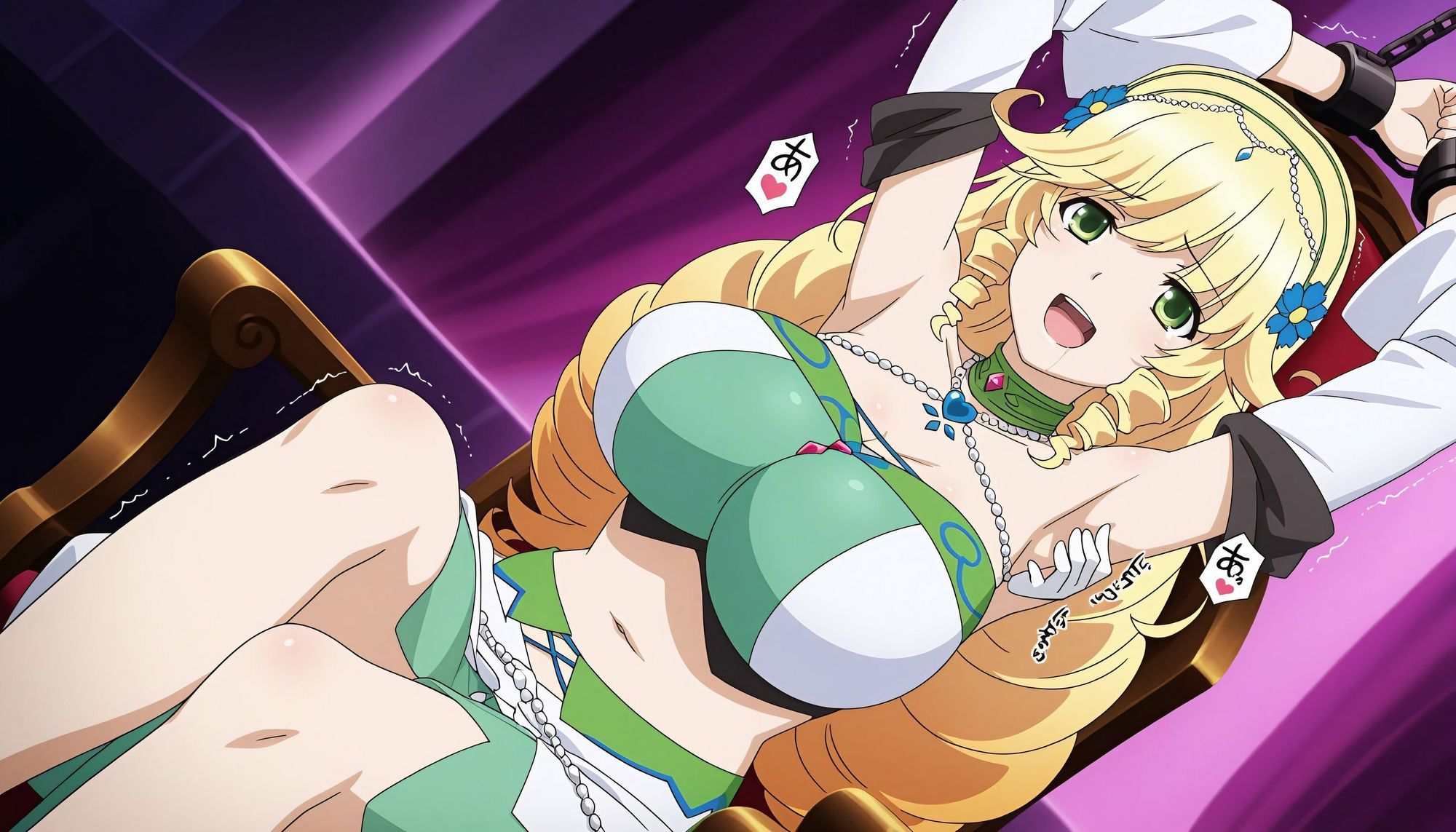 ヒロイン催○・触手・機械○ 魔弾の王と〇姫 - サンプル画像 3