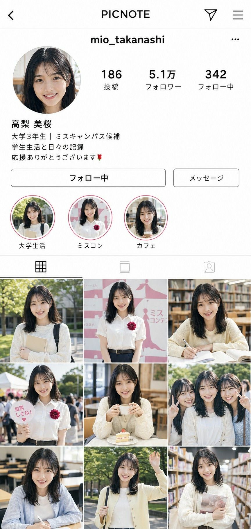 ミスキャンパス候補・高梨美桜 〜逆ギレ催●男に撮られた「5万人には見せられない姿」〜 - サンプル画像 2