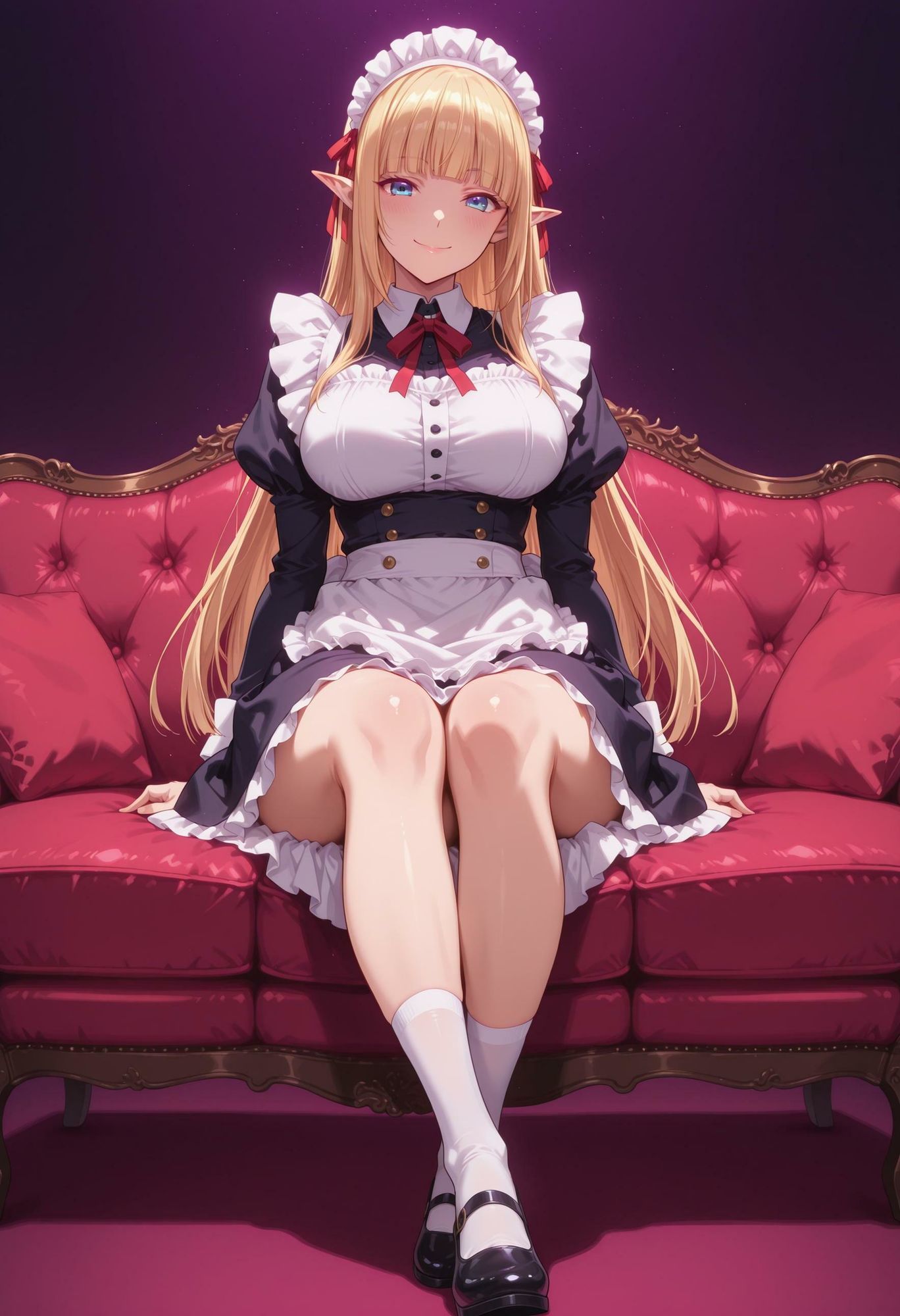 エルフのメイドさんの誘惑8 - サンプル画像 2