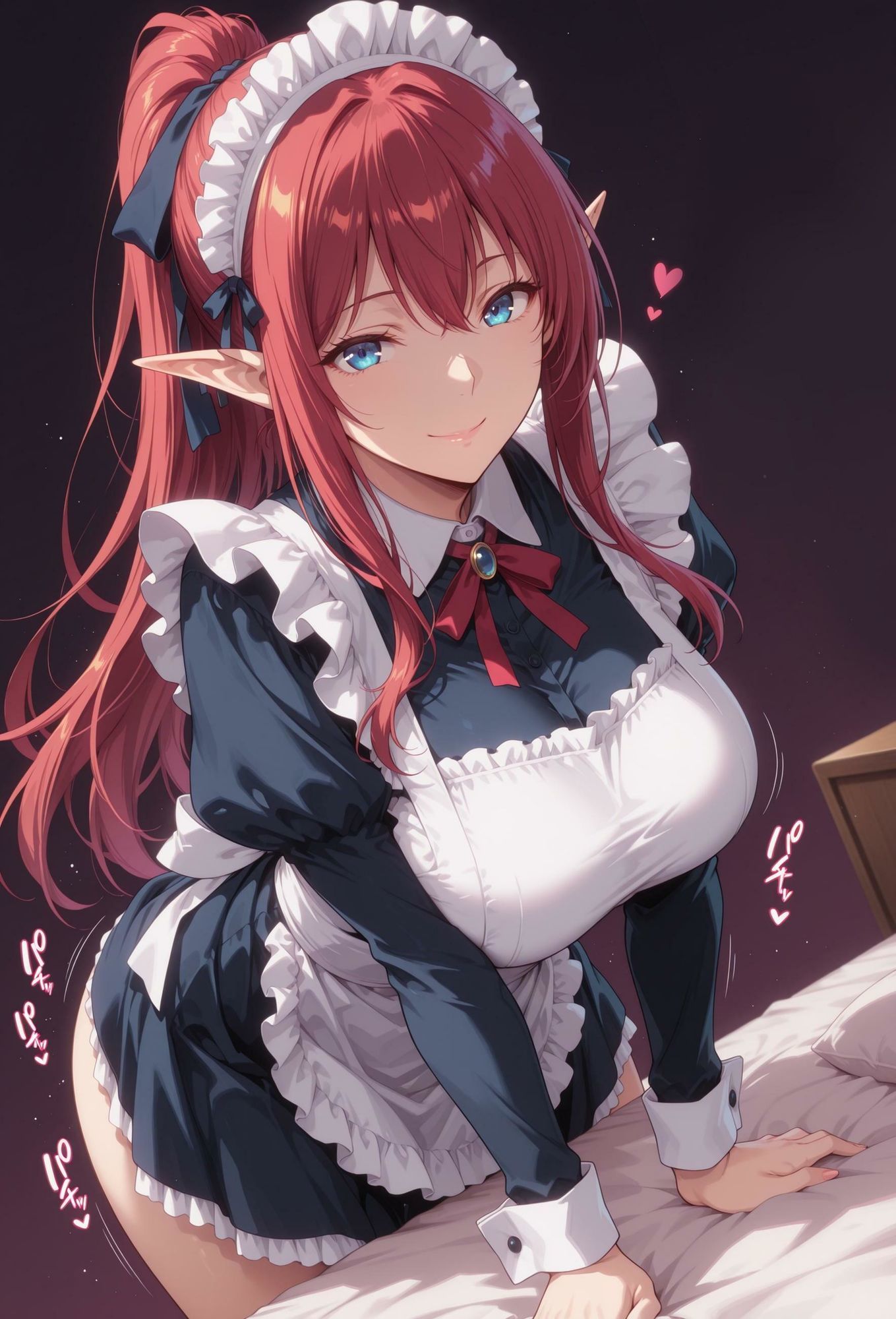 エルフのメイドさんの誘惑9 - サンプル画像 1