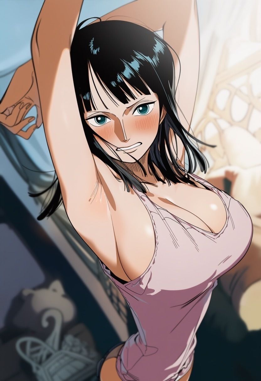 【ワキフェチ】ONEPIECE_ヒロイン9人_ばんざい＆恥じらいグラビア画集 - サンプル画像 3
