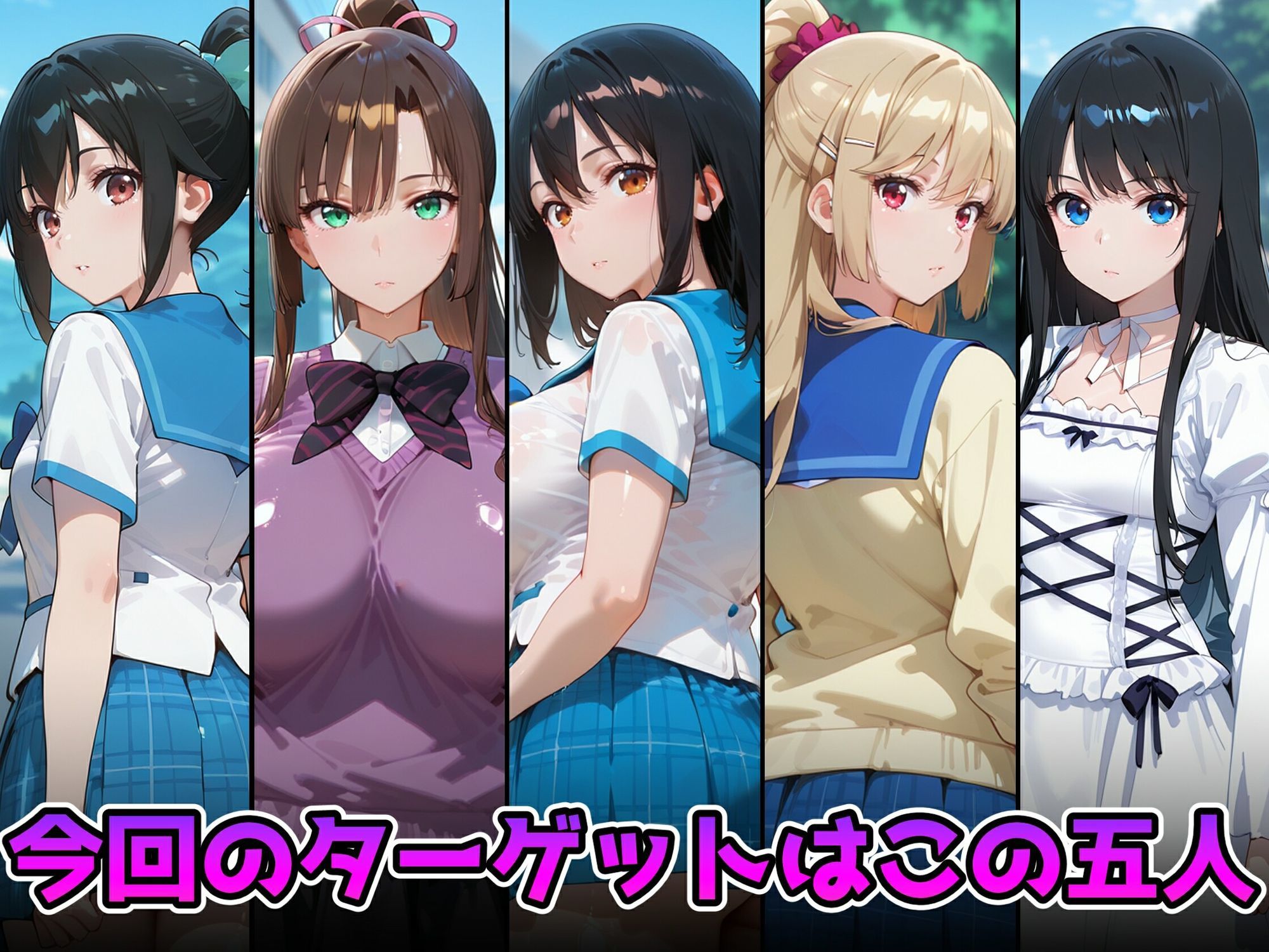 抵抗できないヒロイン達を快楽堕ちさせてみた  スト〇ラ編 - サンプル画像 1