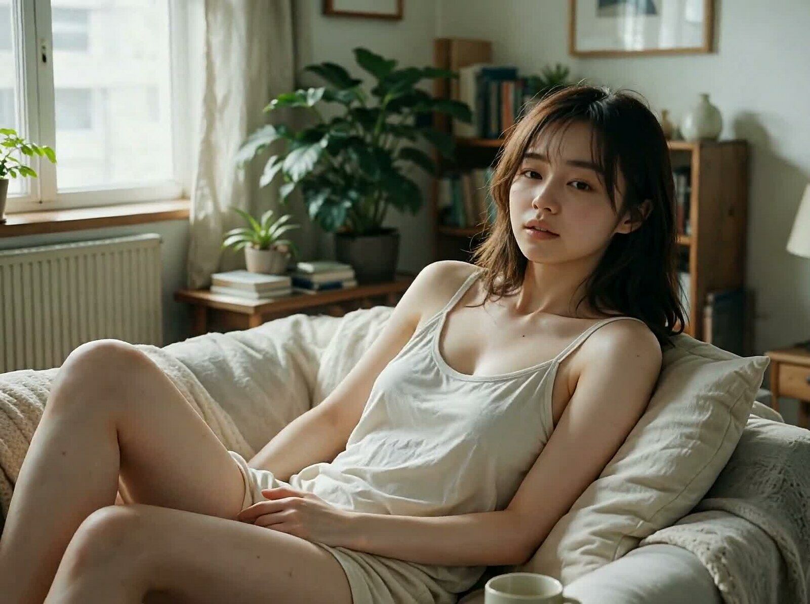 《俺の彼女》同棲2年目のみお（23） 気を許した部屋着の全部｜彼氏撮影36本 - サンプル画像 1
