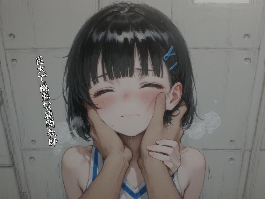 憧れのチア部に入ったはずが…。〜少し○○ショートカット彼女が、キモ顧問の専用ペットに堕ちるまで〜【体格差NTR】 - サンプル画像 3