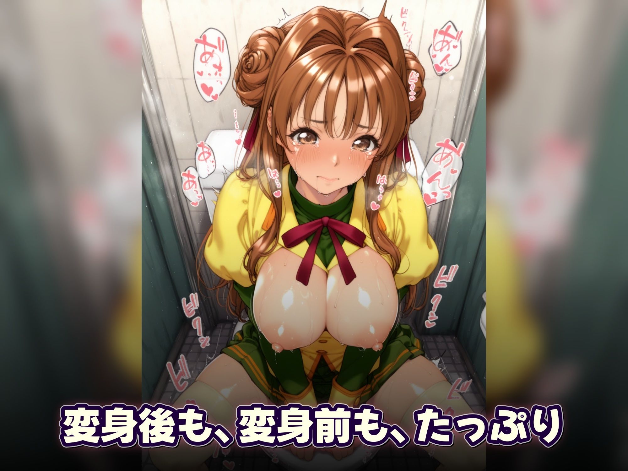 怪盗じゃん！？神風は吹かず捕らえられたヒロイン 美女怪盗、変身前も変身後も――全500枚の陥落記録。 - サンプル画像 6