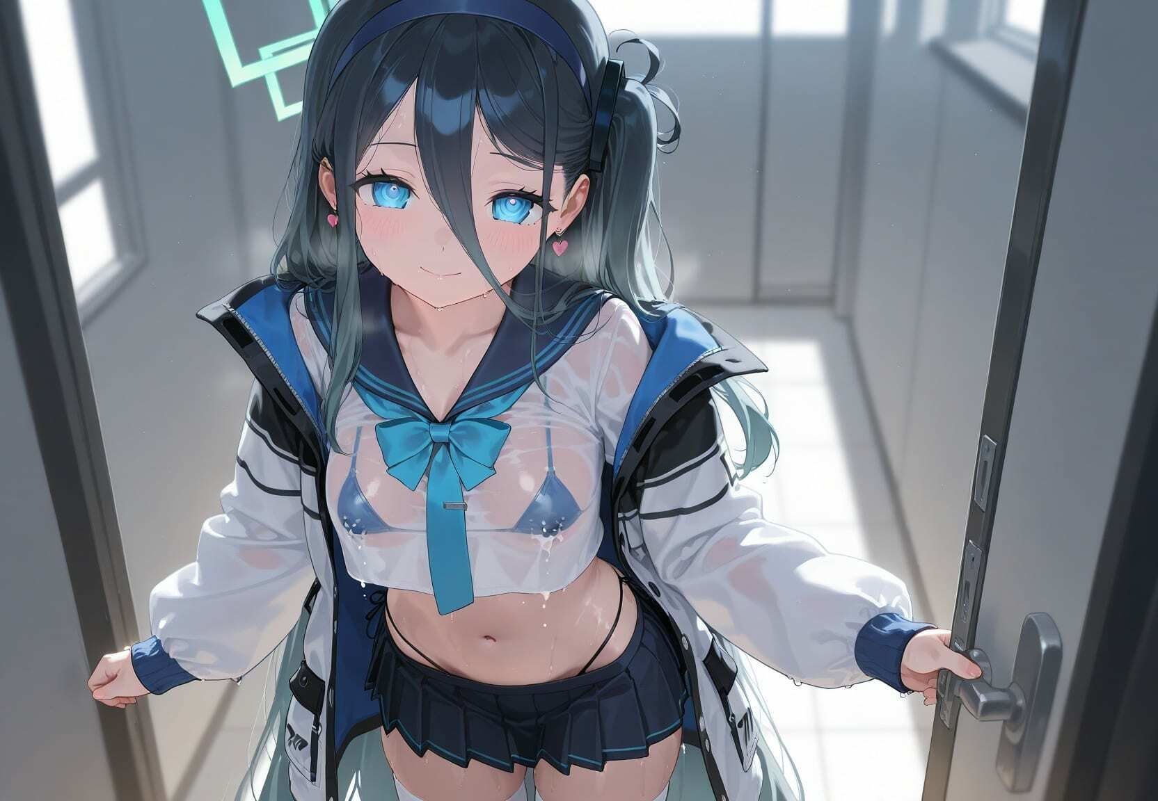 種付けおじさんの着せ替えドール ブ〇ーアーカイブ - サンプル画像 1