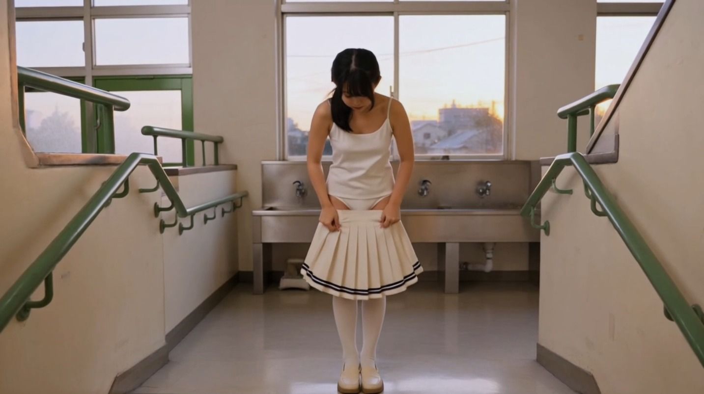露出女子〇生の冒険5「移動教室編」初めての手紙 - サンプル画像 2