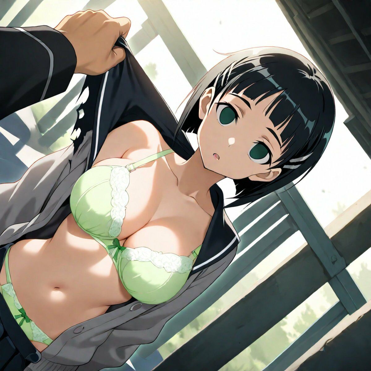 性欲処理用娘の直葉ちゃん - サンプル画像 2