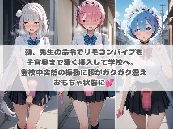 先生の性処理オナホ化計画 R〇_ゼロから始める異世界生活 - サンプル画像 1