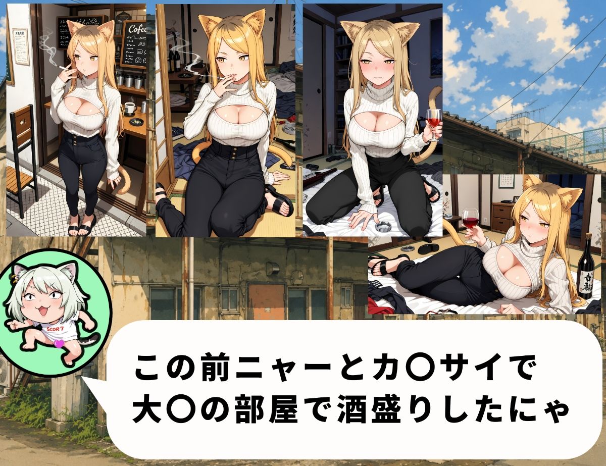 ボテねこ〜カ〇サイねこ編〜 - サンプル画像 1