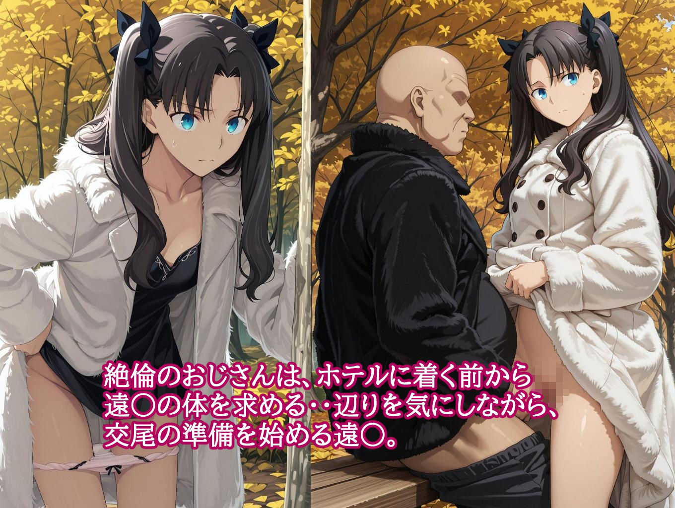 おじさんと交尾旅行 遠〇凛 - サンプル画像 2
