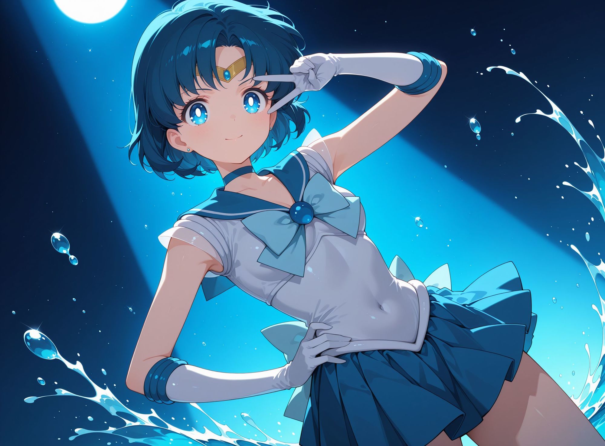 セラムン_亜美ちゃんが触手妖魔に捕まって色々されて悪堕ちハッピー - サンプル画像 2