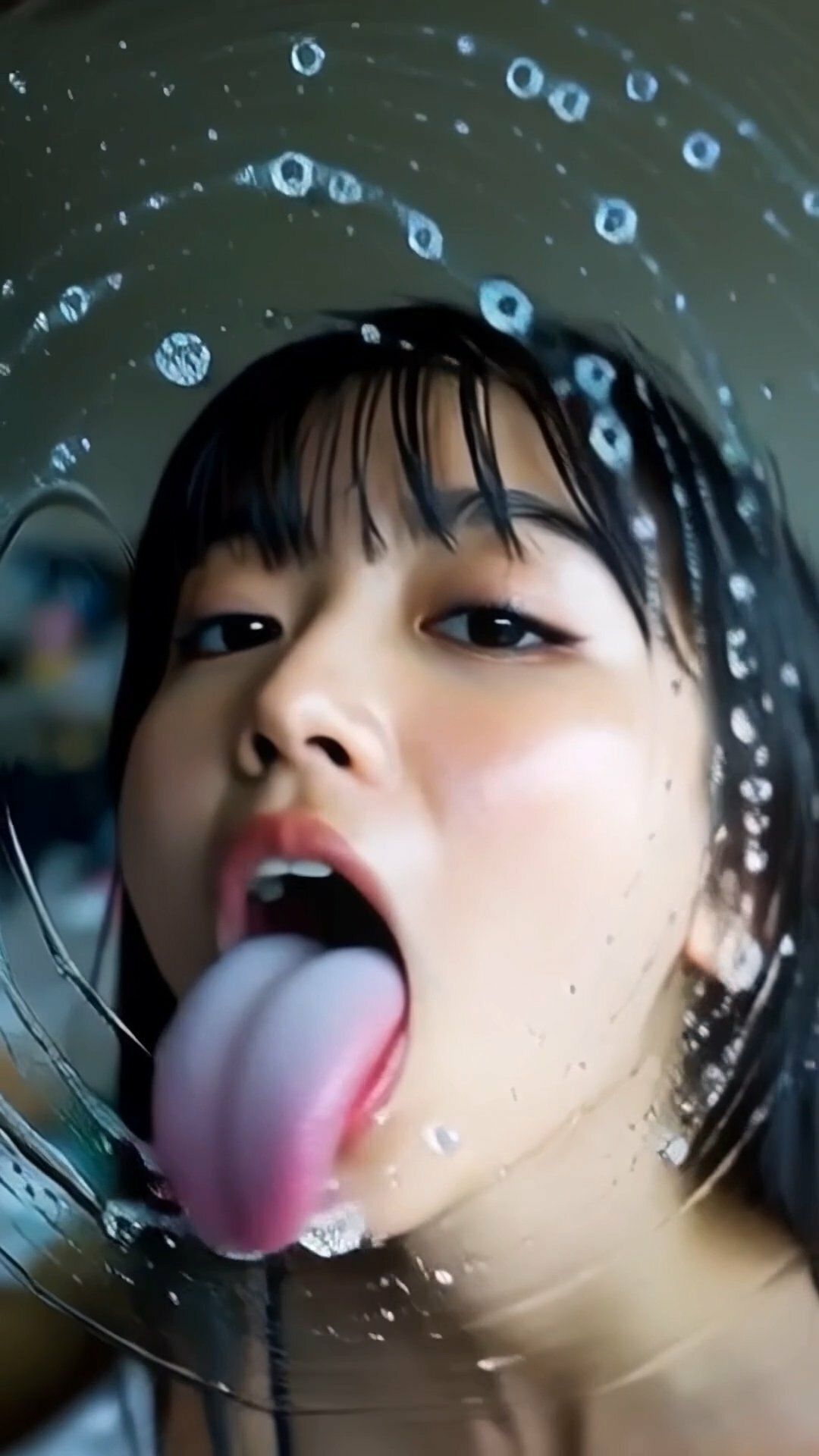 舌フェチ14 AI レズ - サンプル画像 8