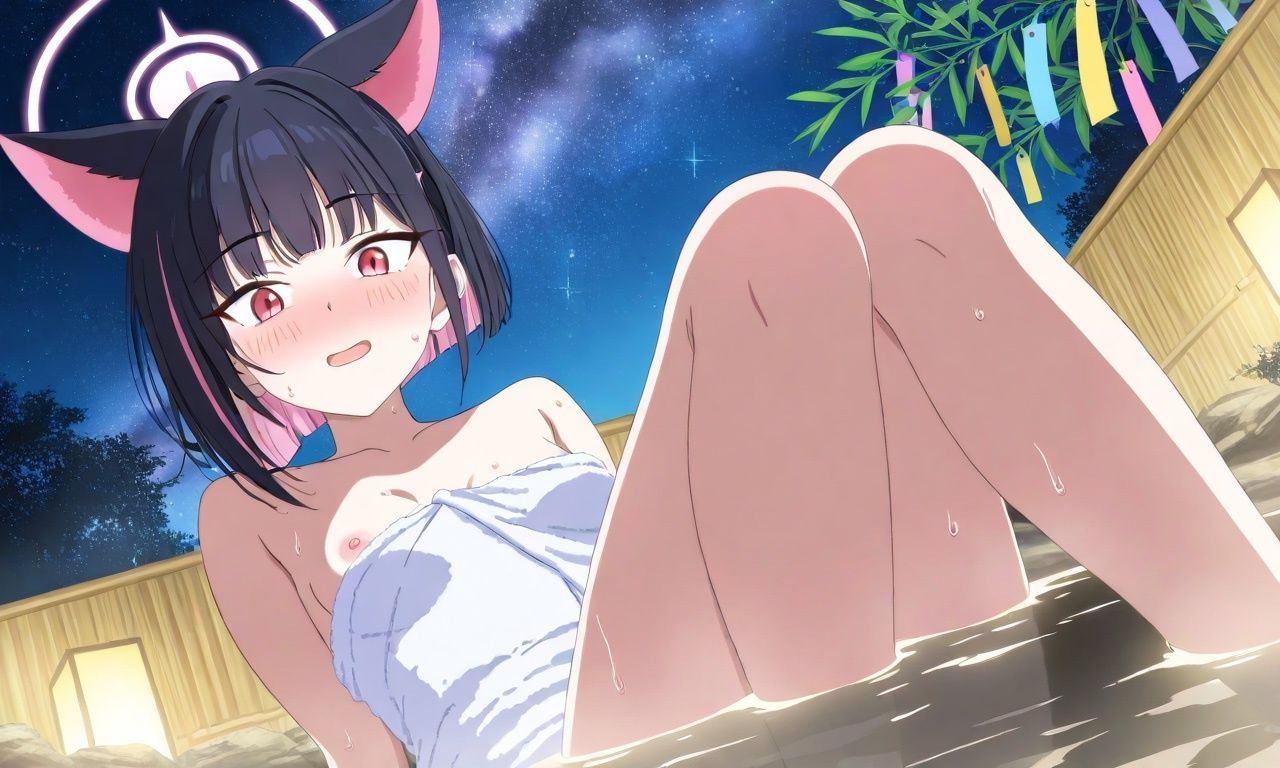 七夕は温泉日和！〜先生、一緒に入りませんか？〜 - サンプル画像 7