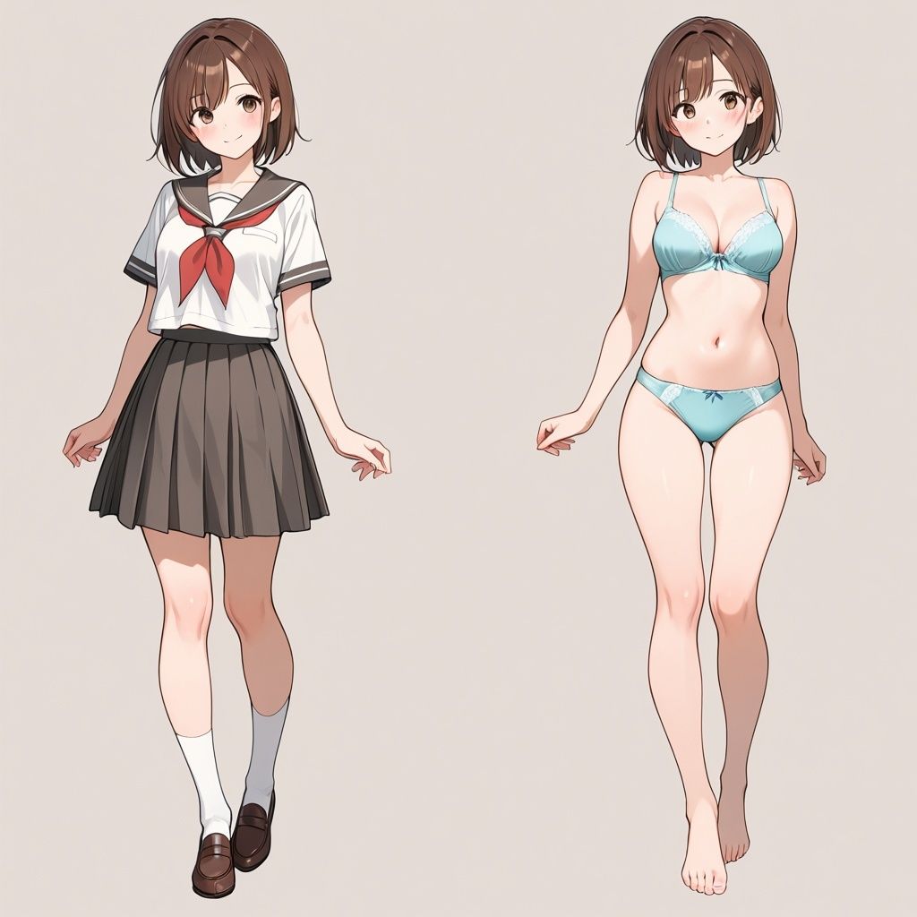 セーラー服のあの子は、下着姿が一番かわいい。 - サンプル画像 2