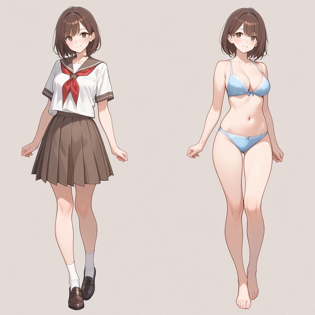 セーラー服のあの子は、下着姿が一番かわいい。 - サンプル画像 3