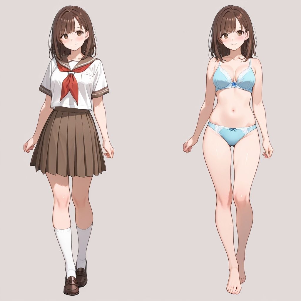 セーラー服のあの子は、下着姿が一番かわいい。 - サンプル画像 4