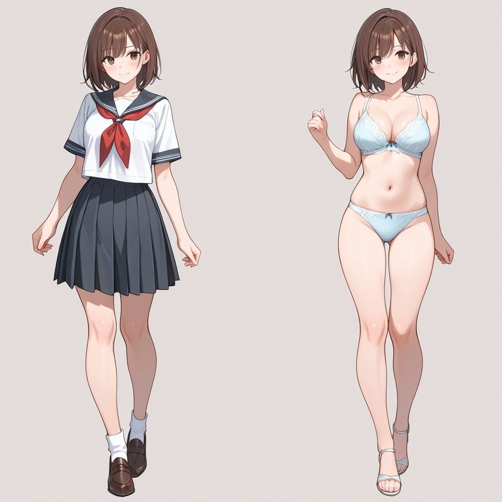 セーラー服のあの子は、下着姿が一番かわいい。 - サンプル画像 5