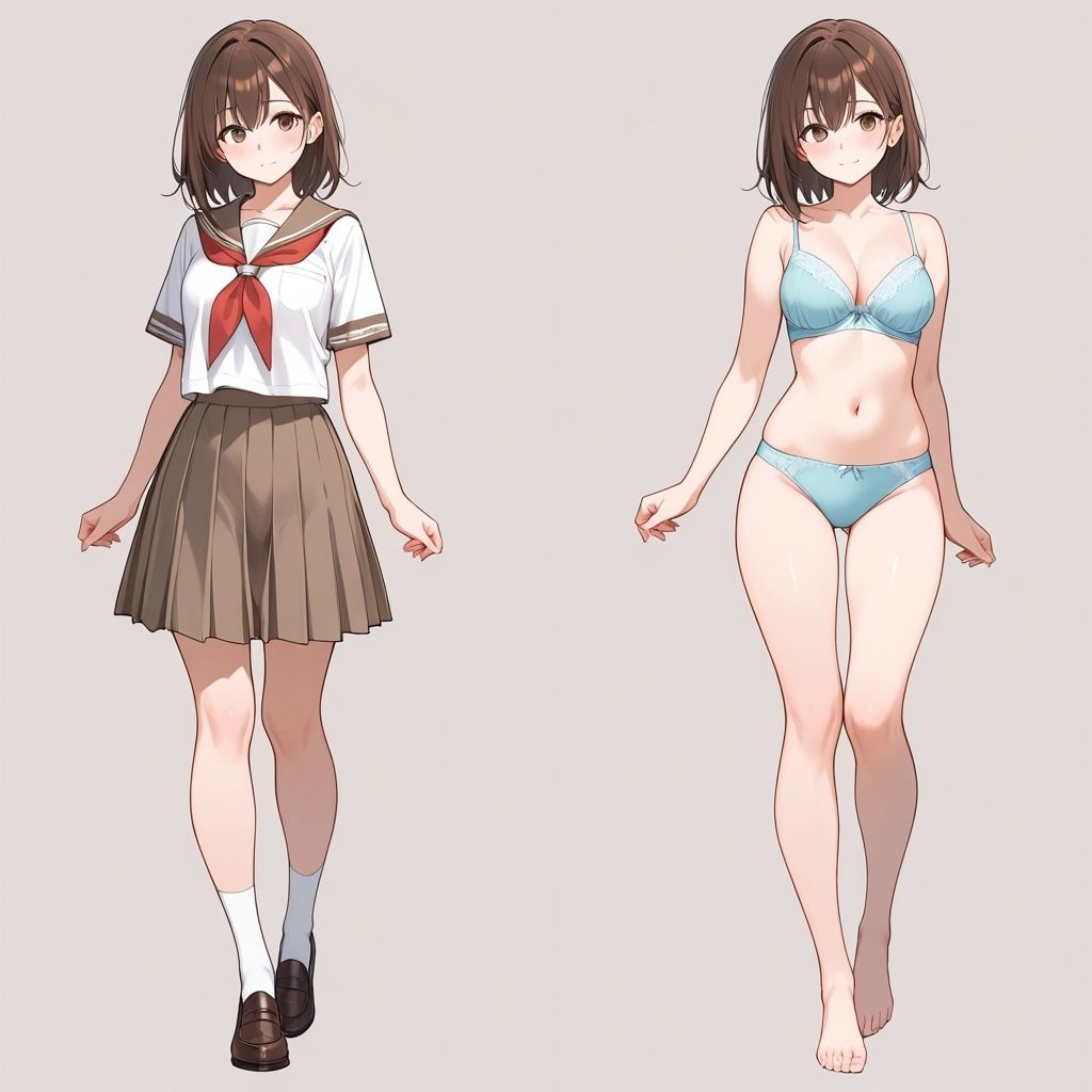 セーラー服のあの子は、下着姿が一番かわいい。 - サンプル画像 6