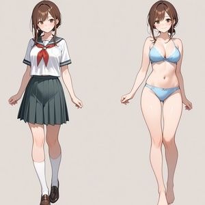 セーラー服のあの子は、下着姿が一番かわいい。 - サンプル画像 7
