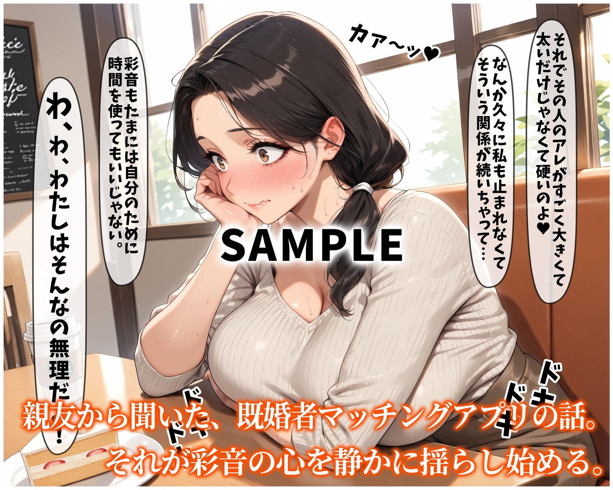 寝取られ人妻（35）普通の主婦が一番エロい - サンプル画像 3