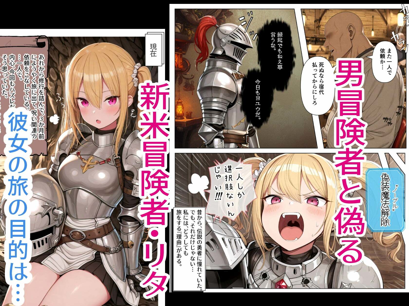 私の冒険日記は…敗北記録になりましたっ（はぁと） - サンプル画像 3