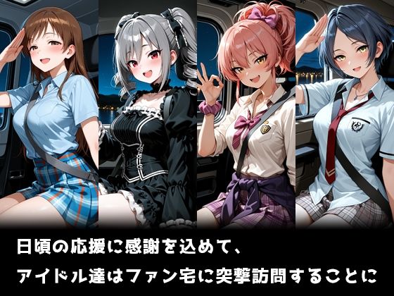 ファンの自宅へ突撃デリバリーSEX アイマス編 vol.2 - サンプル画像 1