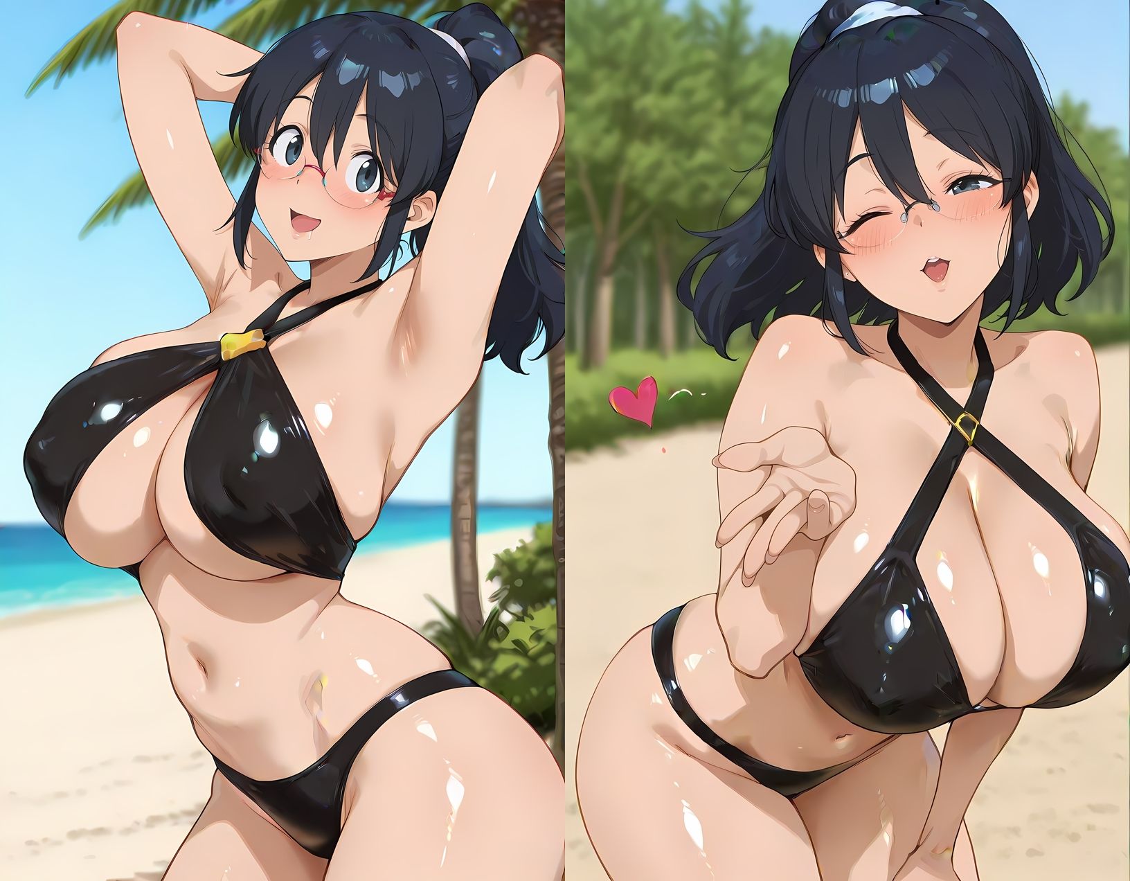人妻のぺ◯ポンとイチャコスエッチ - サンプル画像 1